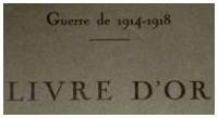 Livre d or des Morts pour la France